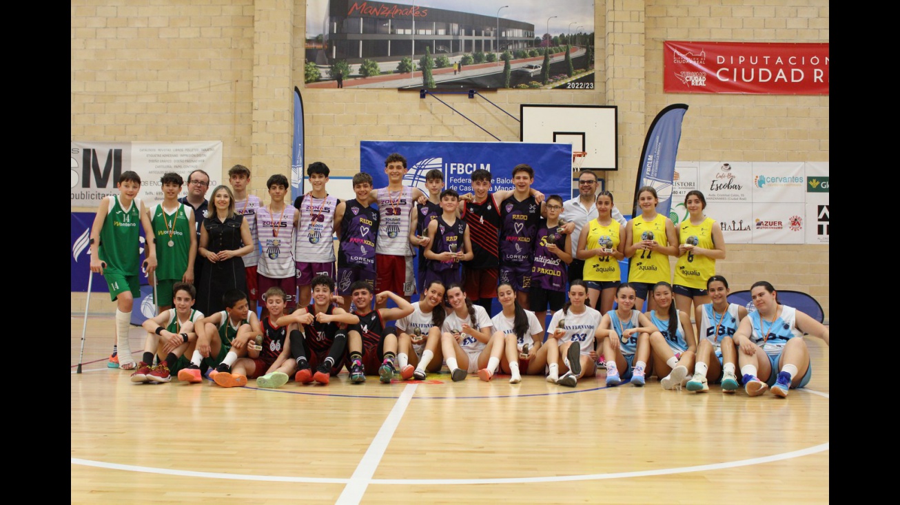 Final liga 3x3 U13 y U15 CLM. Imagen: FBCLM