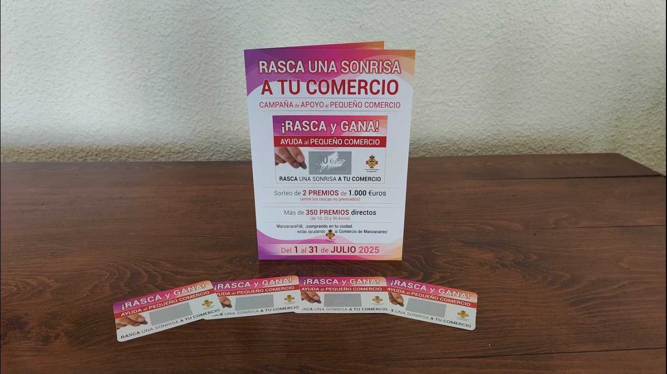 Campaña 'Rasca una sonrisa a tu comercio' (verano de 2025)