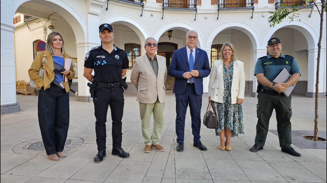 Integrantes de la Junta Local de Seguridad celebrada en septiembre