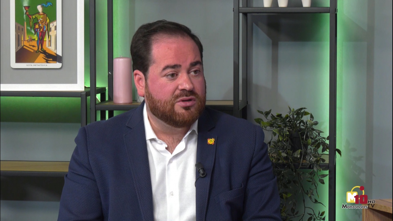 Momento de la entrevista a Pablo Camacho en Turno de Palabra