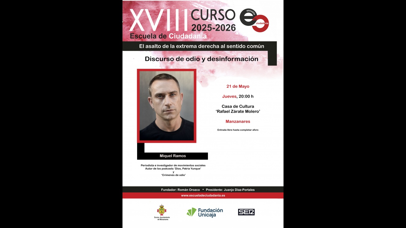 Miquel Ramos en la Escuela de Ciudadanía
