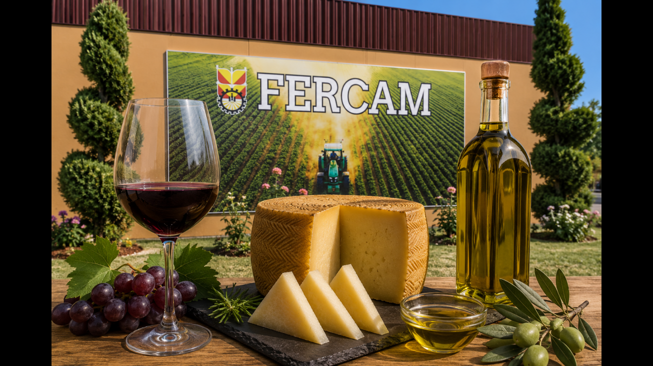 Composición con motivo de los concursos agroalimentarios de Fercam 2026