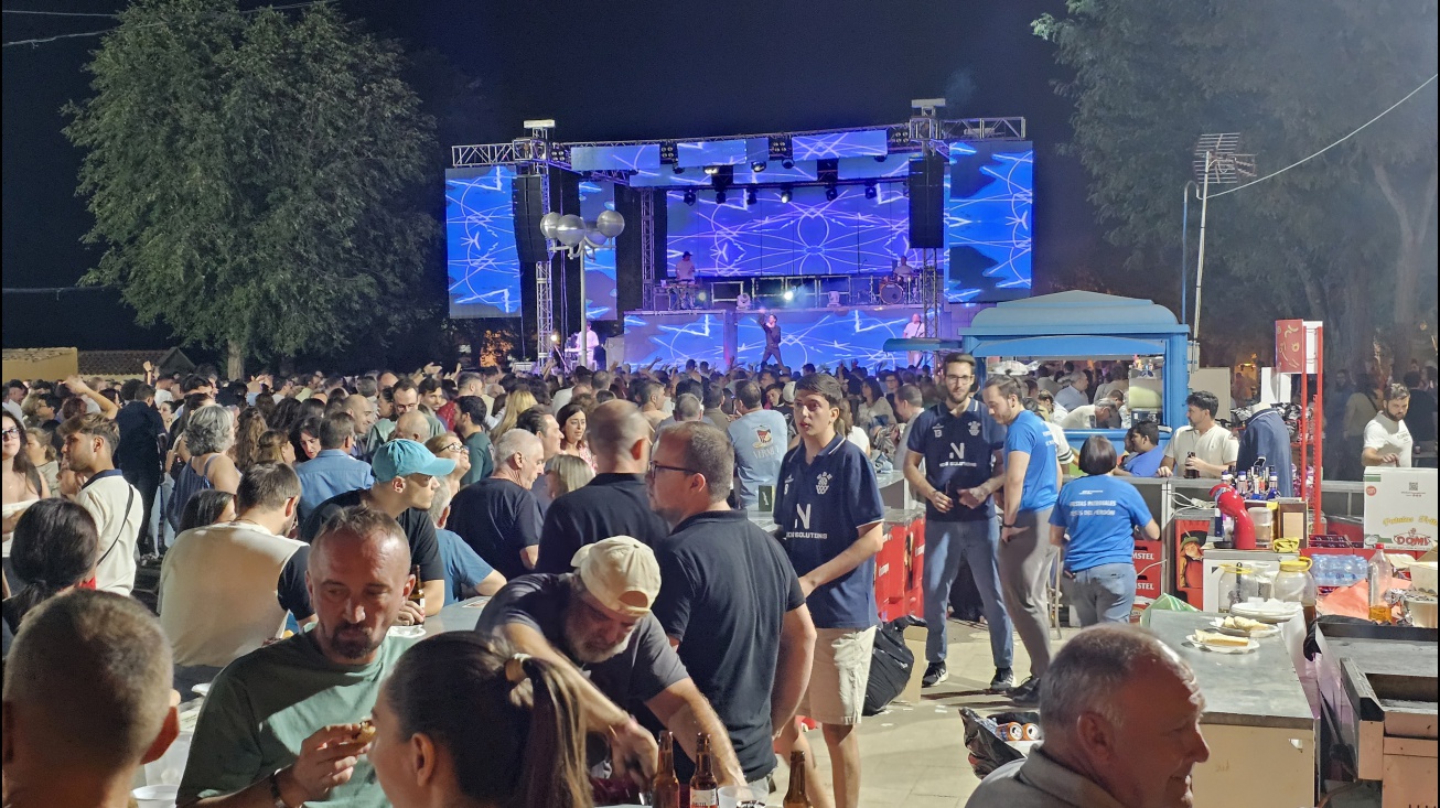 Verbena con orquesta en las fiestas de 2025