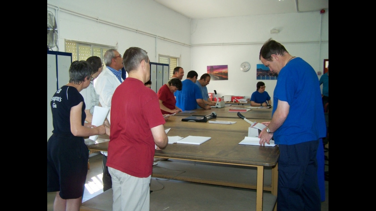 Centro OCjpacional, curso encuadernación