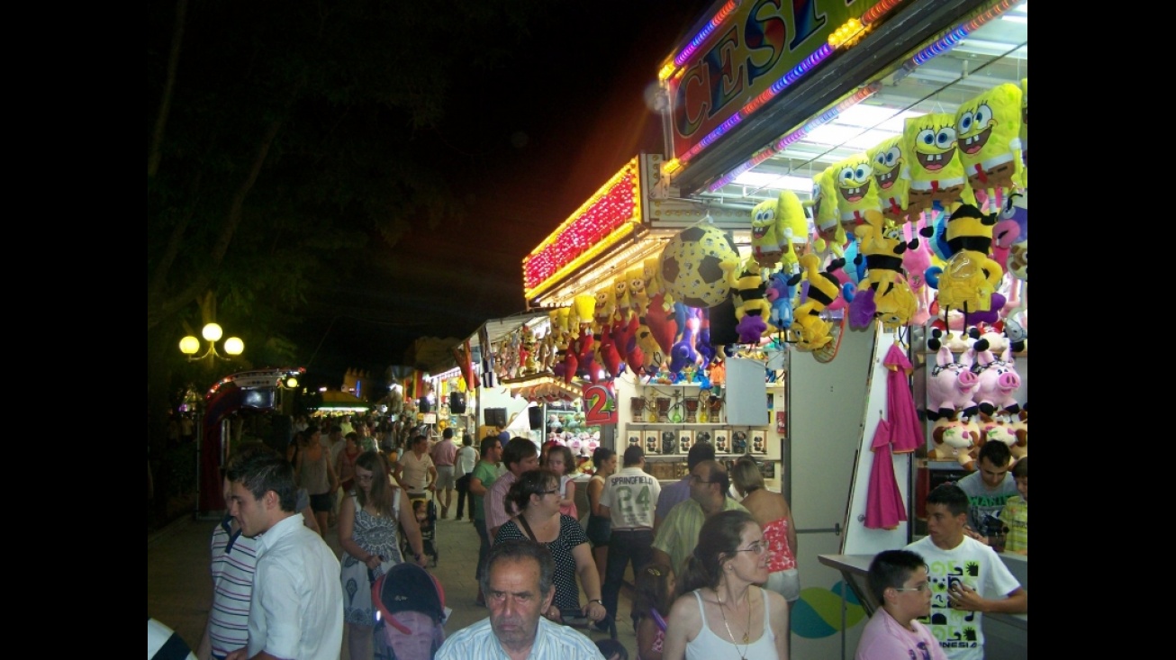 Ambiente de Feria en Manzanares