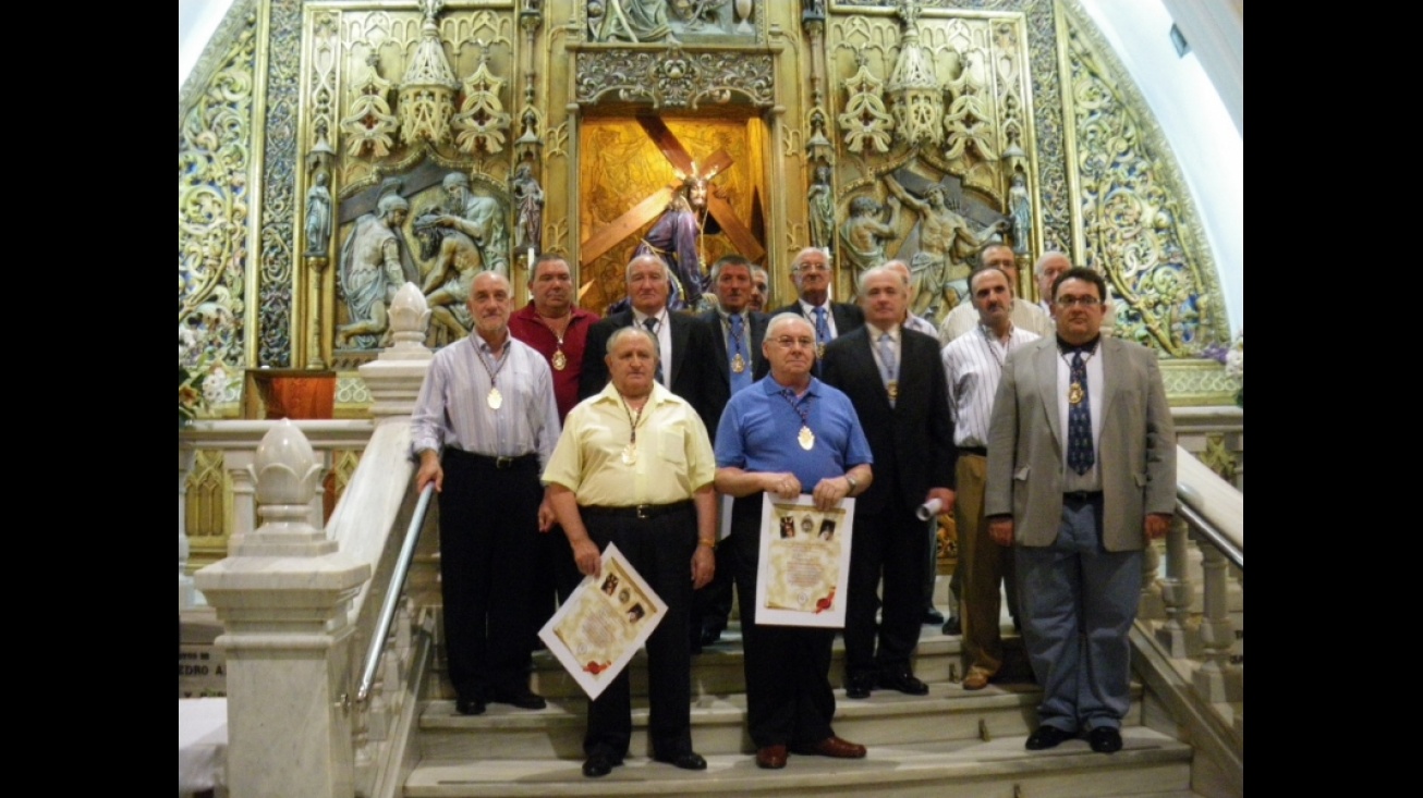 Hermanos de la Hermandad Nuestro Padre Jesús del Perdón