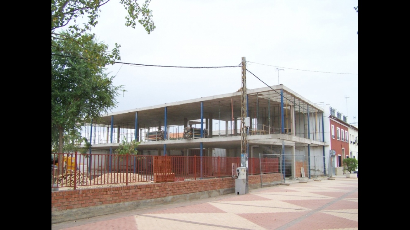 Obras del colegio La Candelaria