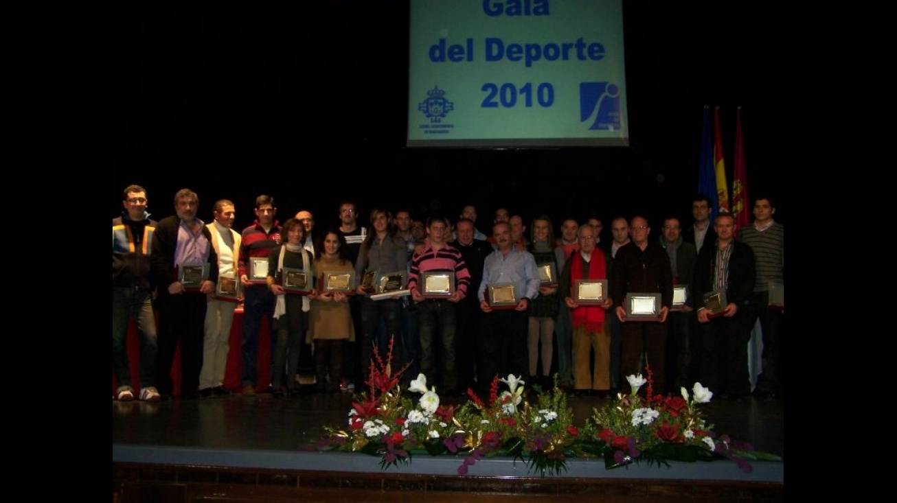 Galardonados en la Gala del Deporte 2010