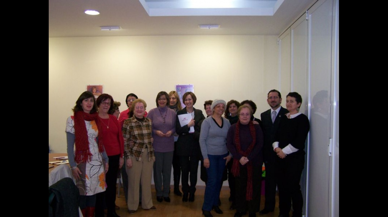 Visita de la Directora del Instituto de la Mujer