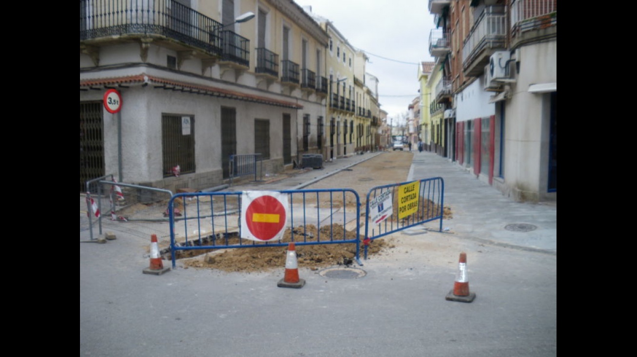 Obras Centro de Manzanares