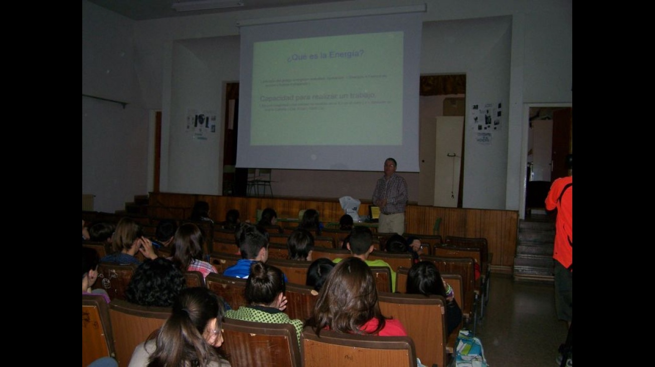 Charla ARQUICMA en el IES Sotomayor