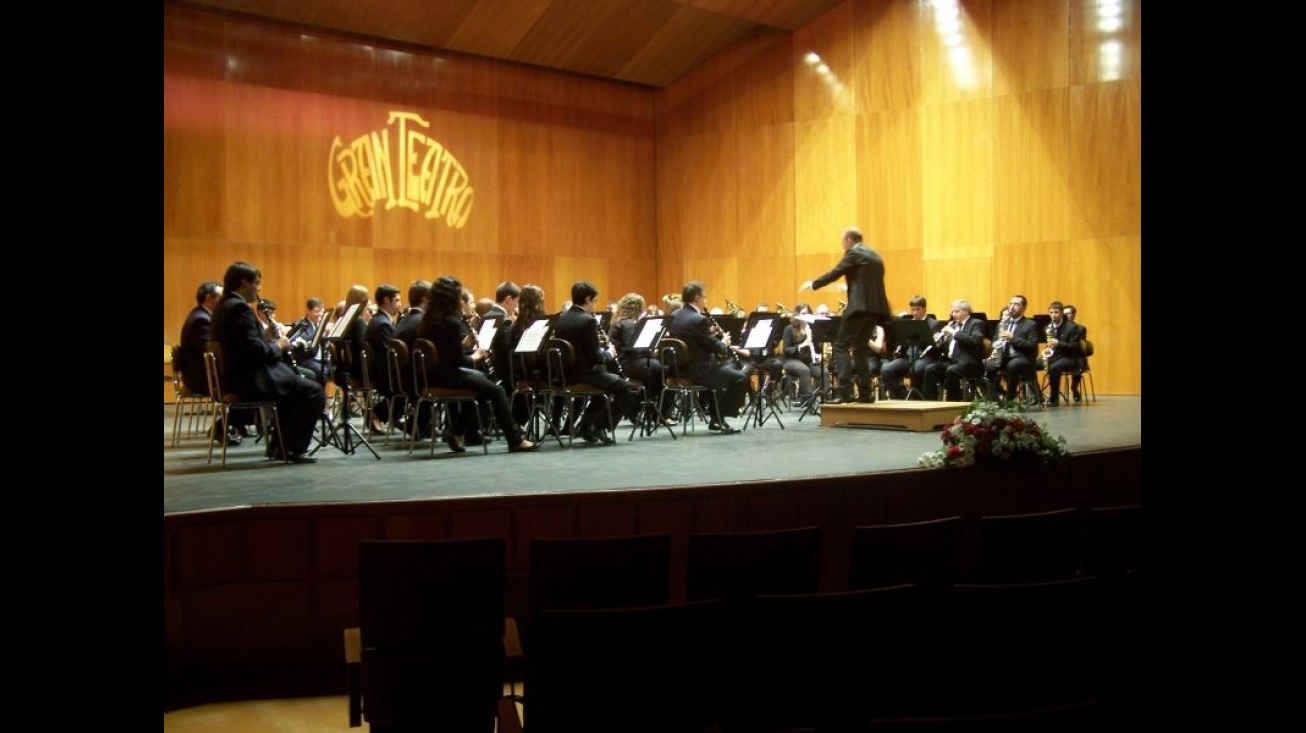 Banda de Música "Julián Sánchez Maroto". Concierto Sacro en el Gran Teatro