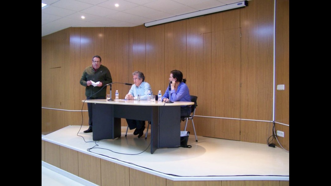 Antonio Caba durante la clausura del tercer curso