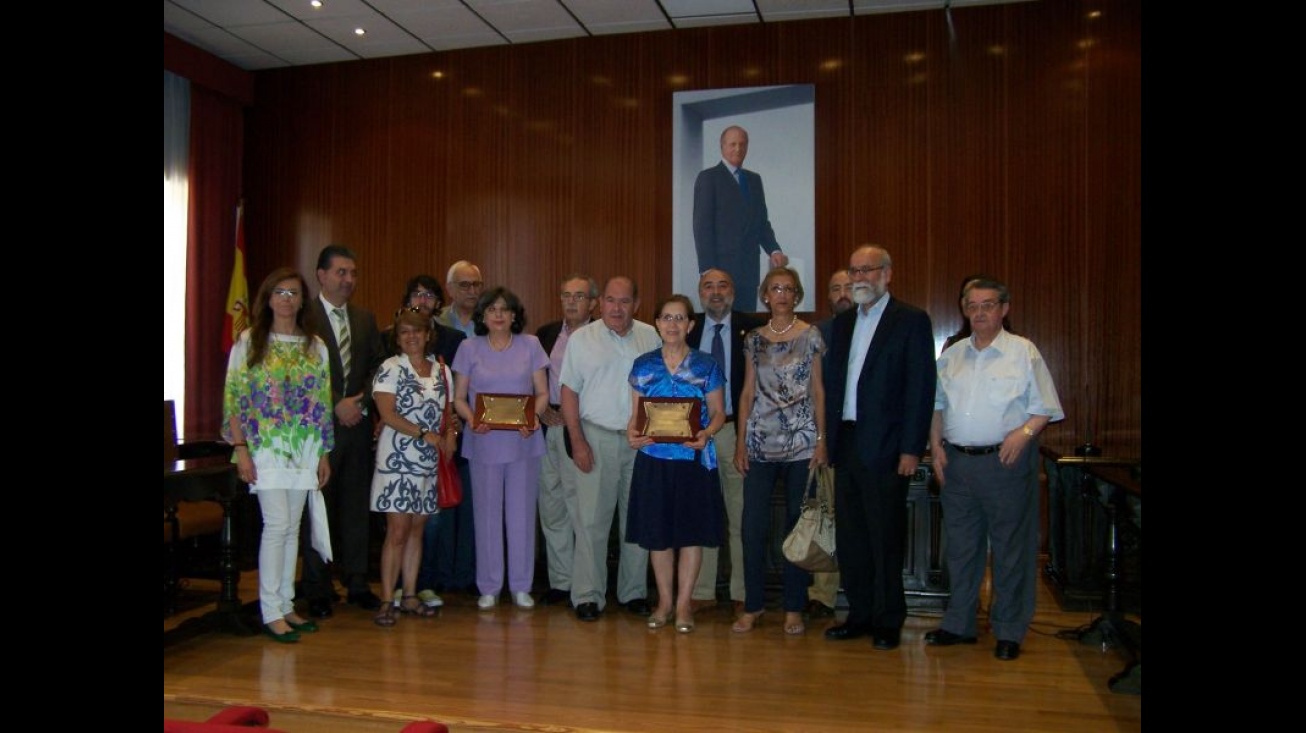 Homenaje a Ricardo Novo y José Muñoz de Luna