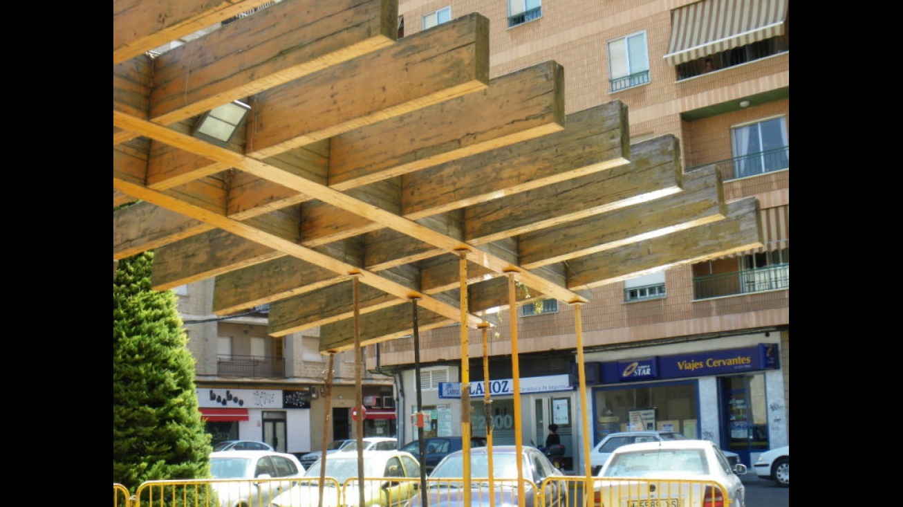 Pérgola Plaza del Gran Teatro