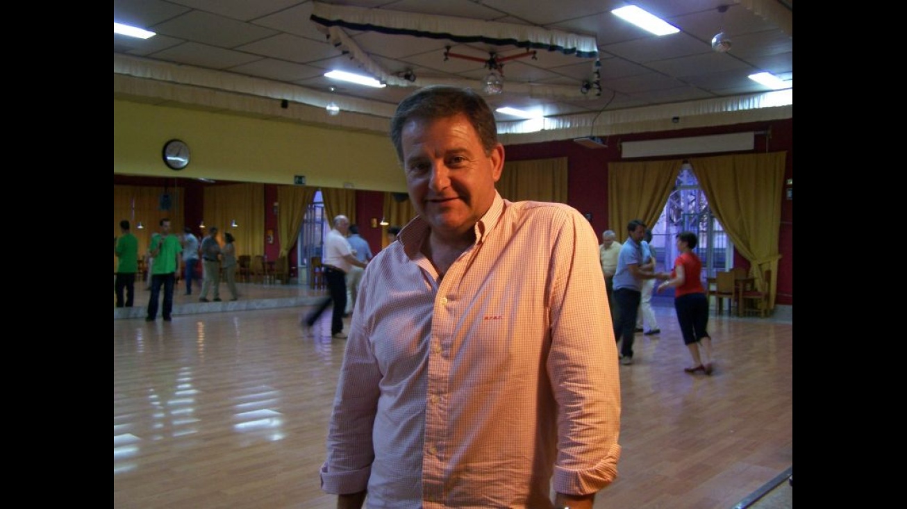 Blas Sánchez, presidente de la Asociación de Bailes de Salón