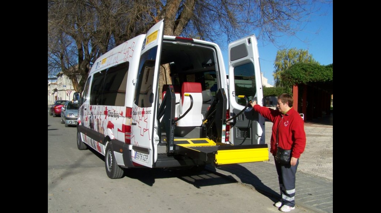 Cruz Roja, ambulancia