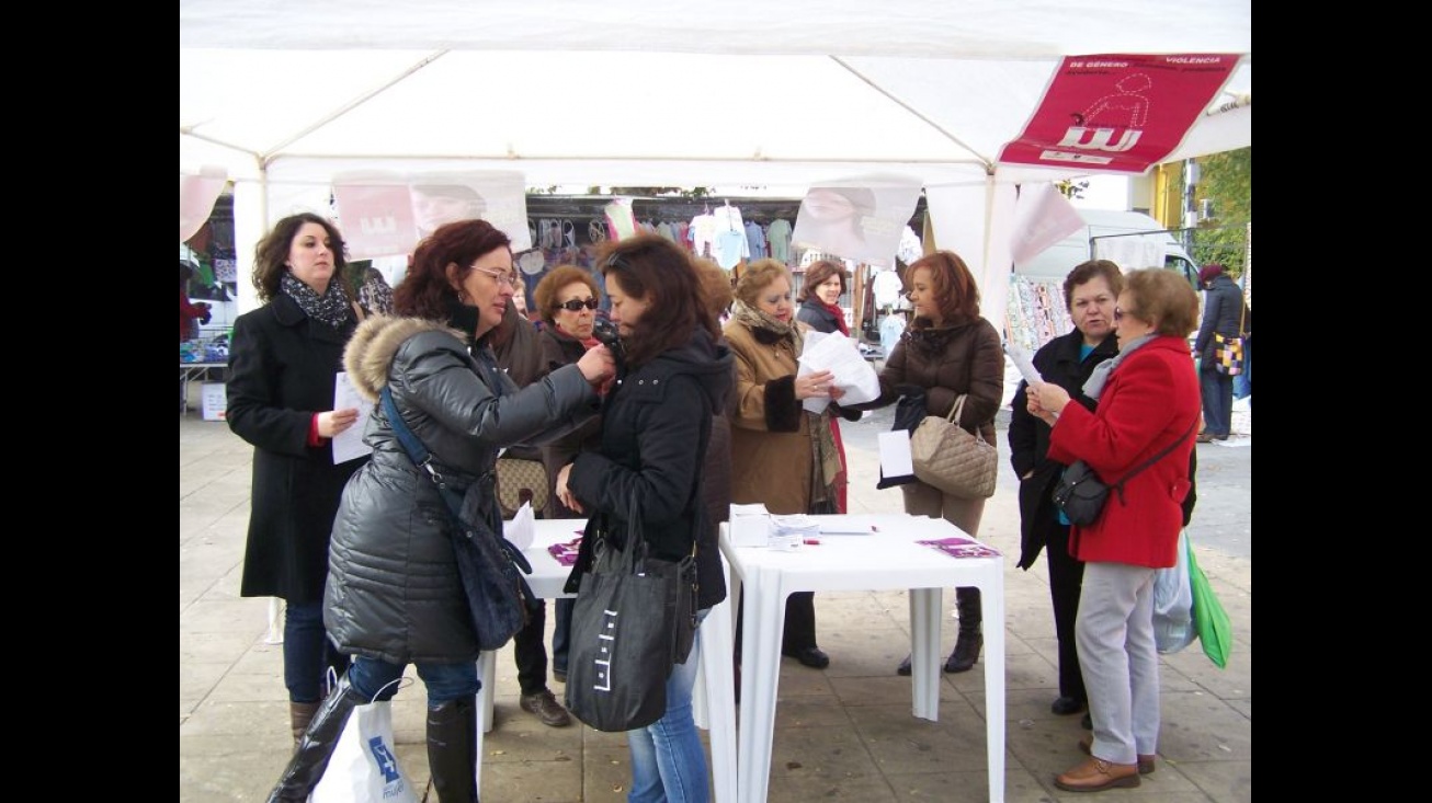 Carpas contra la violencia de género