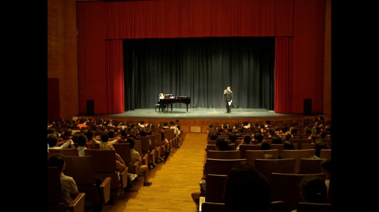 Imagen de archivo de una audición de la Escuela de Música