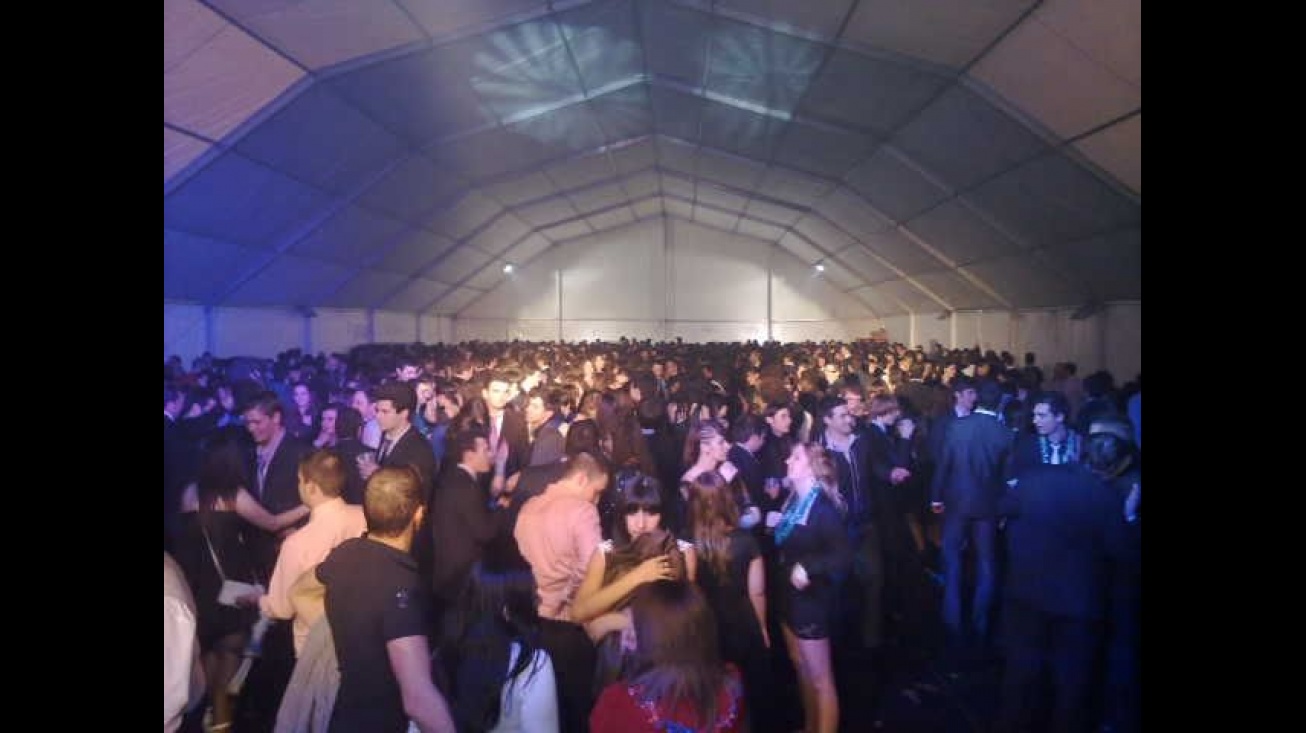 La Carpa, en la fiesta de Nochevieja