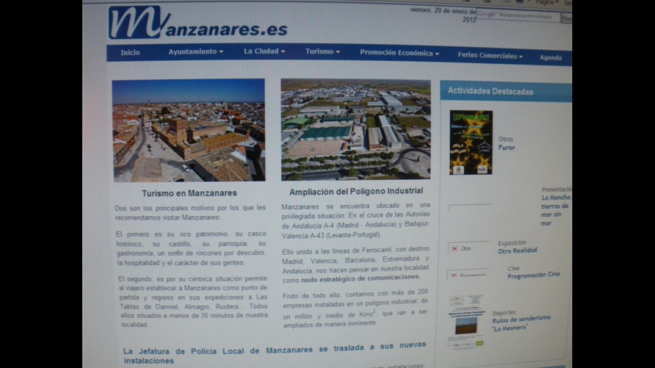 La nueva web municipal