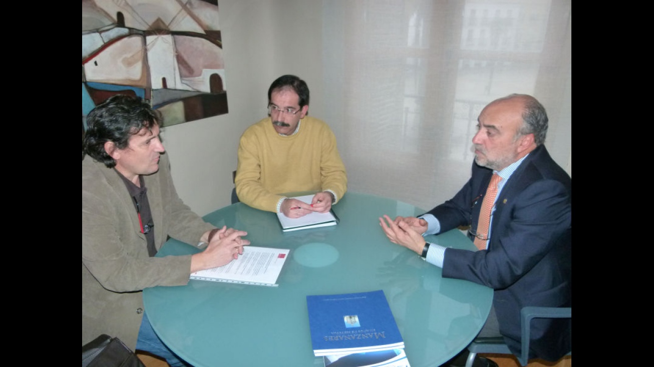 Matías Barchino, Manuel Martín-Gaitero y Antonio López de la Manzanara