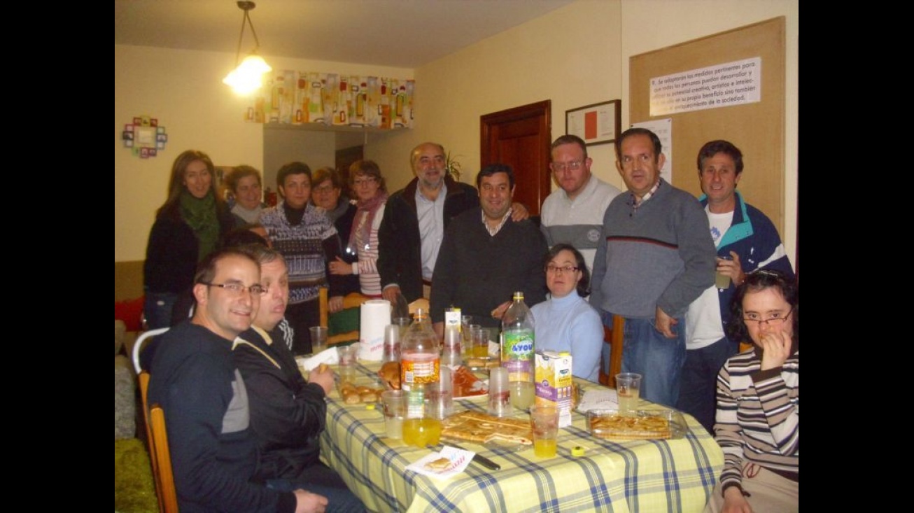 Merienda en Vivienda Tutelada