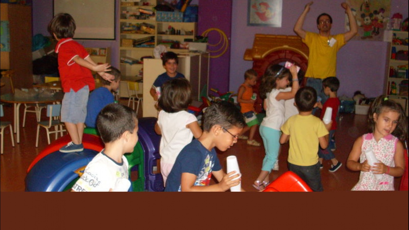 Niños en la Ludoteca Municipal