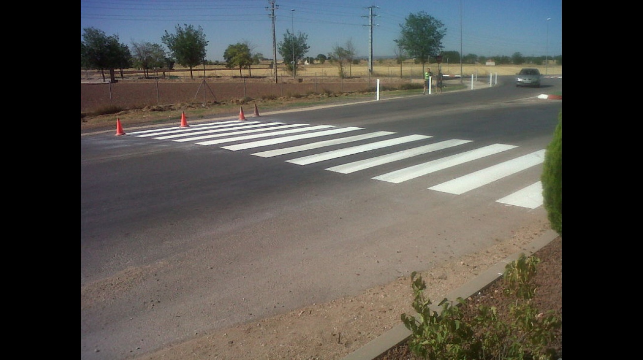 Paso de cebra a Membrilla