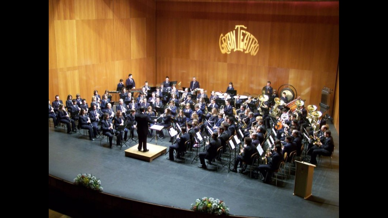 Banda de música Julián Sánchez-Maroto en el Gran Teatro