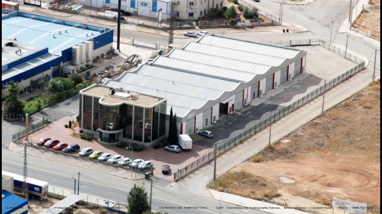 Vista aérea del Centro de Empresas de Manzanares