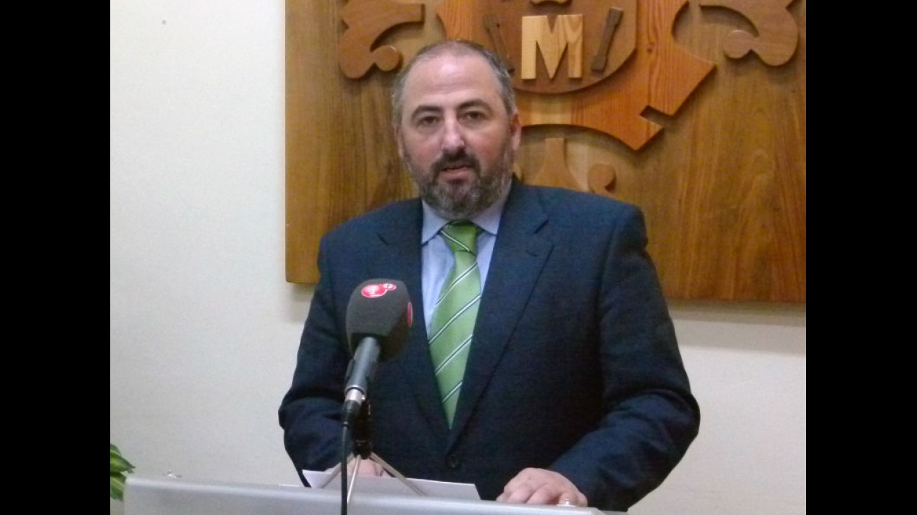 Alfonso Mazarro, en Rueda de prensa