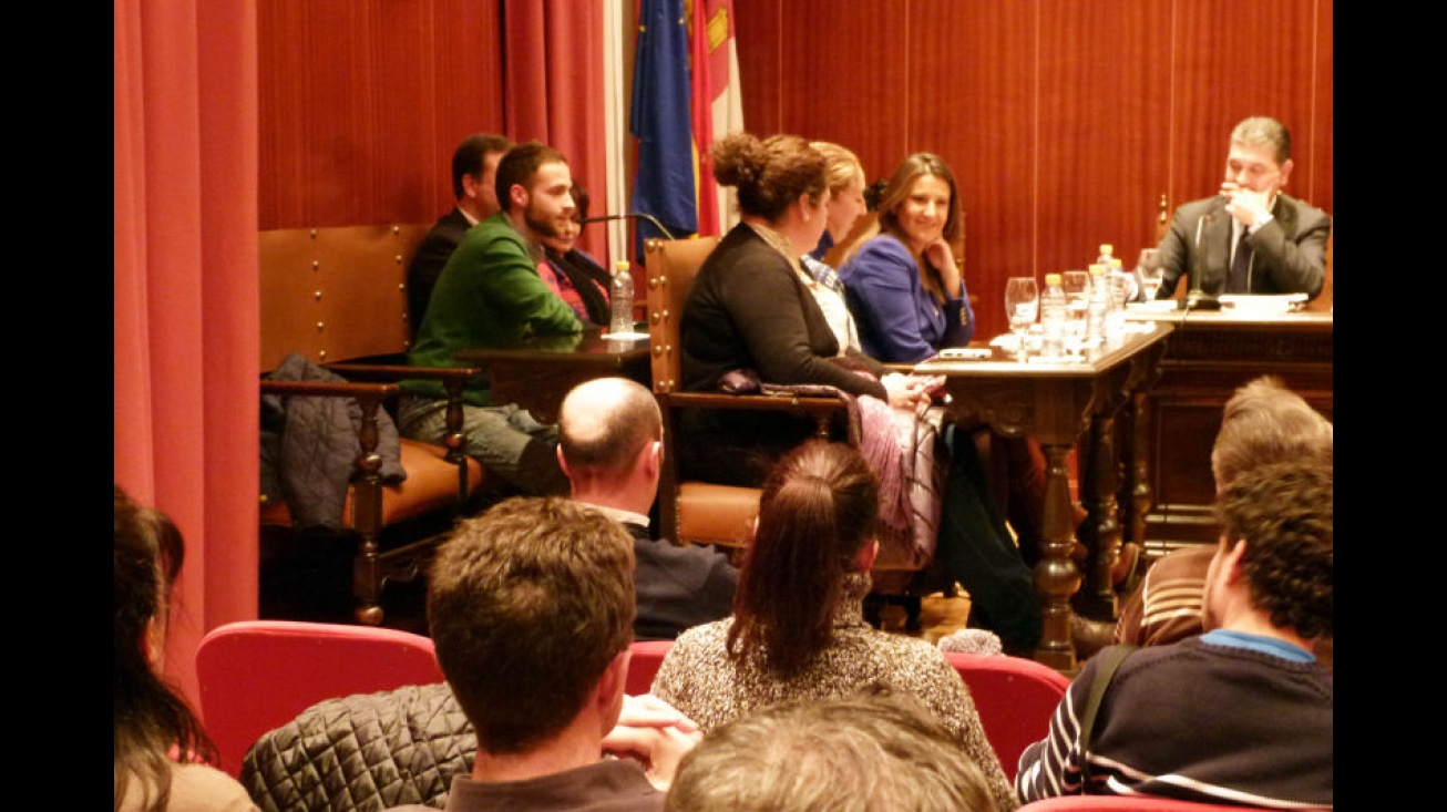 Juan Gabriel Muñoz en una intervención durante el Pleno extraordinario