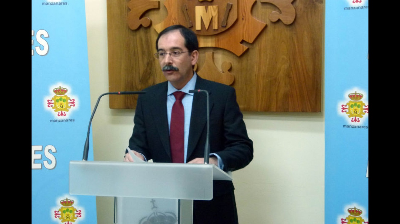 Manuel Martín Gaitero en rueda de prensa