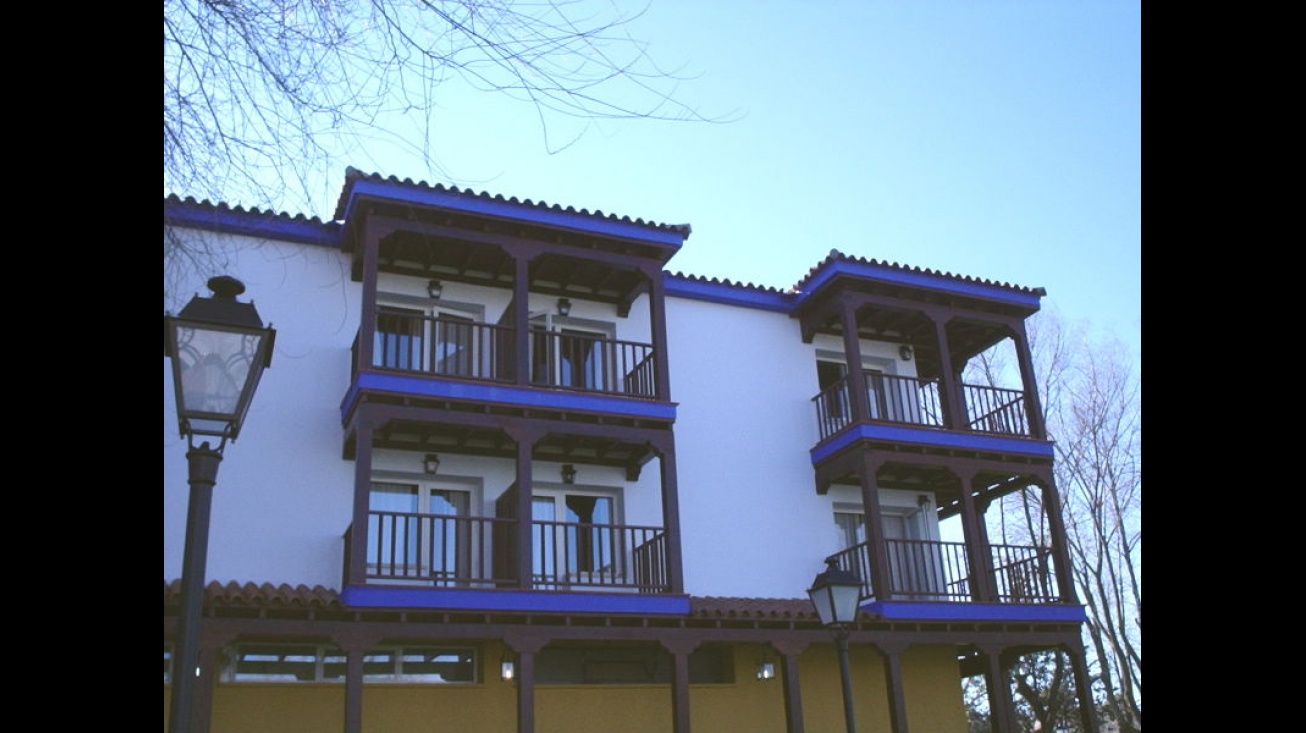 Fachada del Parador de Manzanares