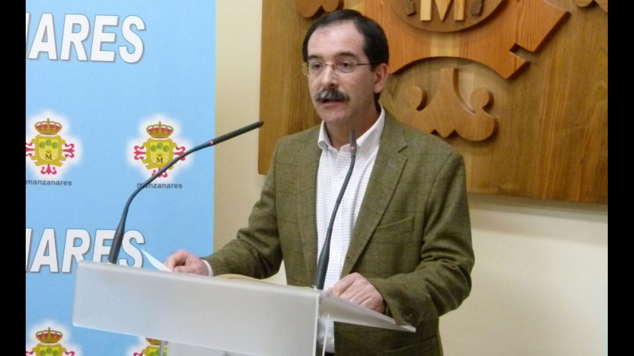 Manuel martín Gaitero en rueda de prensa