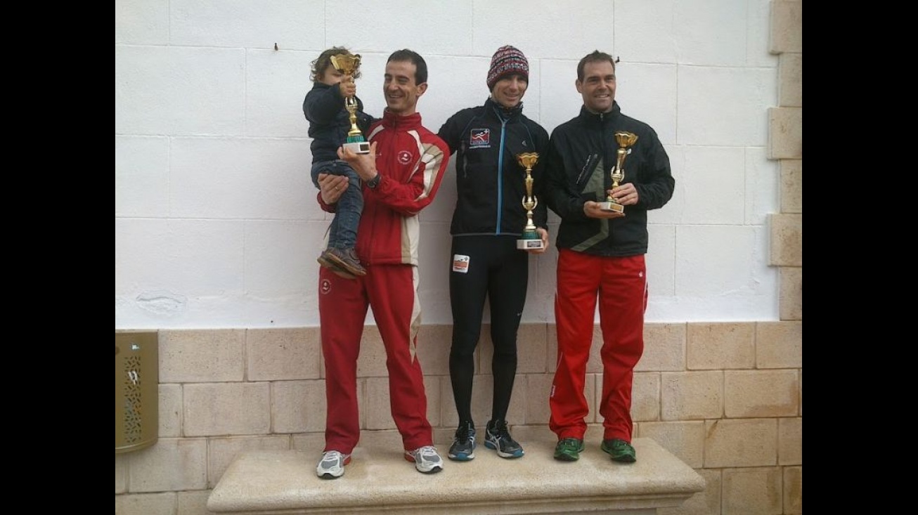 Podium del Triatlón en Valenzuela