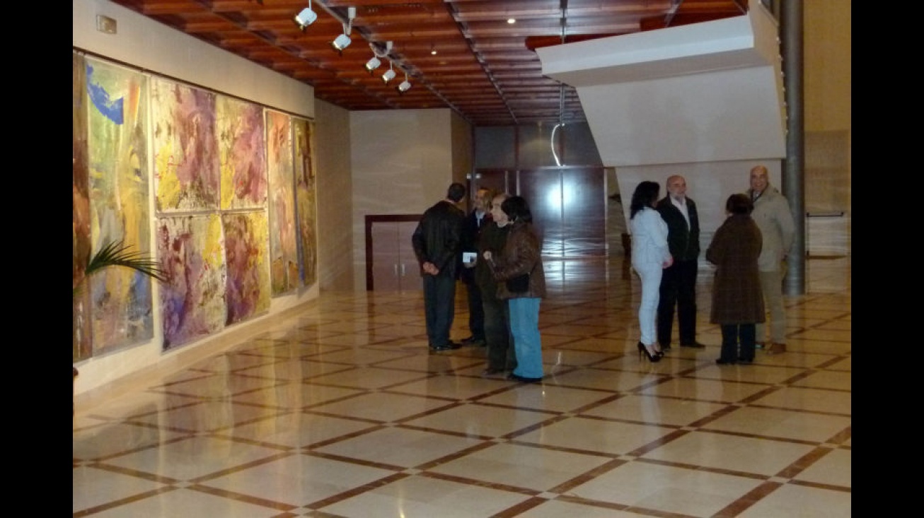 Exposición de Blas Sánchez en el Gran Teatro