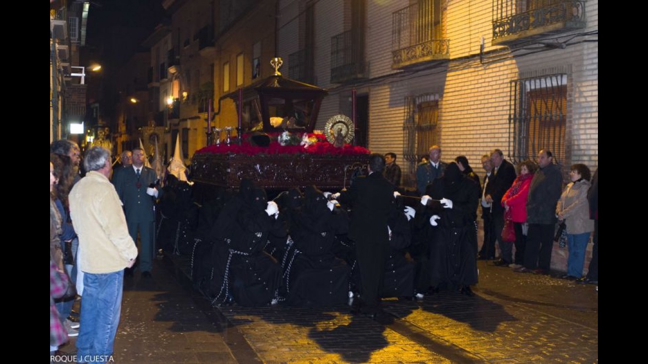 Fotografía Roque Cuesta. Procesión El Santo Entierro