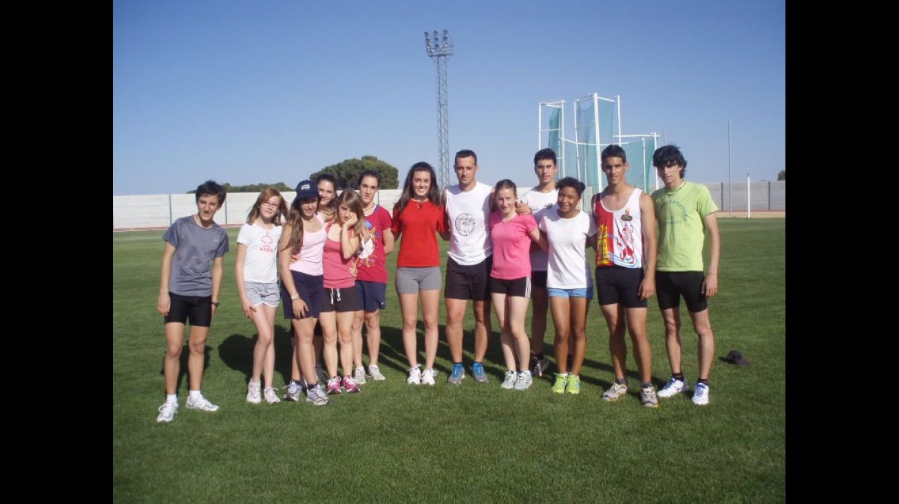 Escuela de Atletismo Manzanares grupo Juan Cano