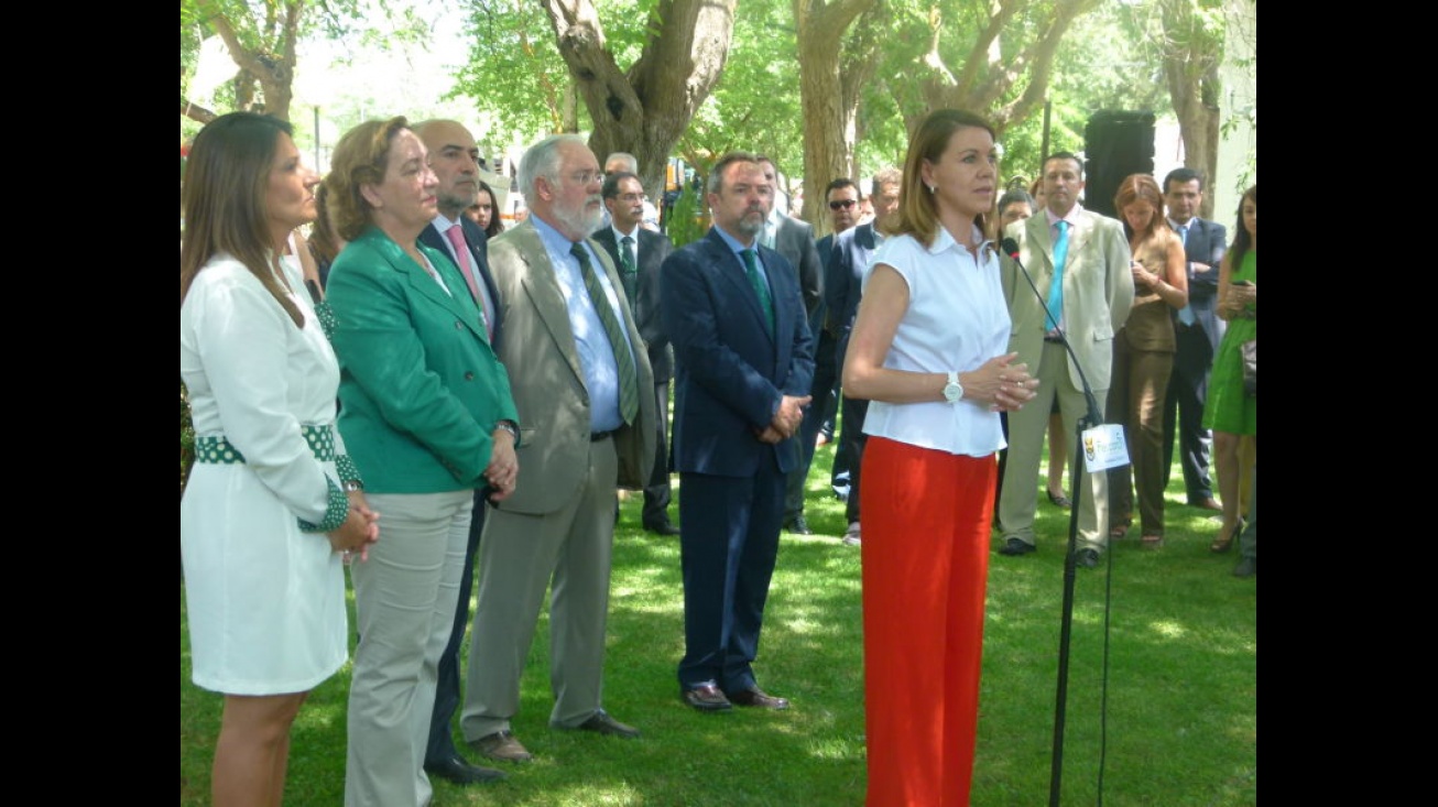 Cospedal, durante su intervención en FERCAM 2013