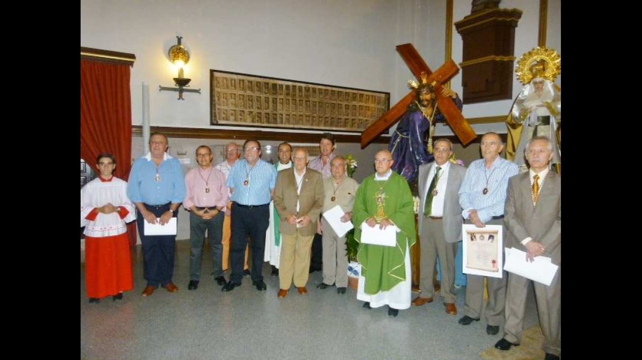 Foto conjunta de los homenajeados