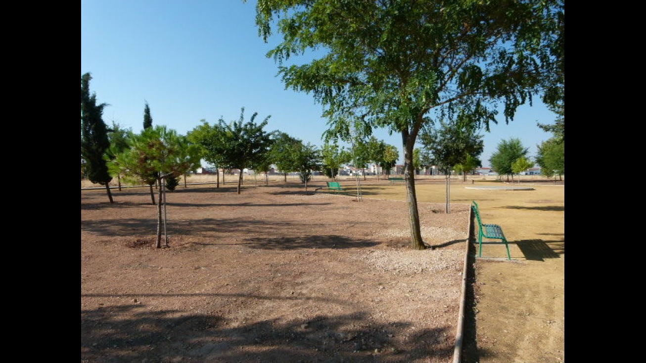 Imagen del parque adecentado por el Ayuntamiento