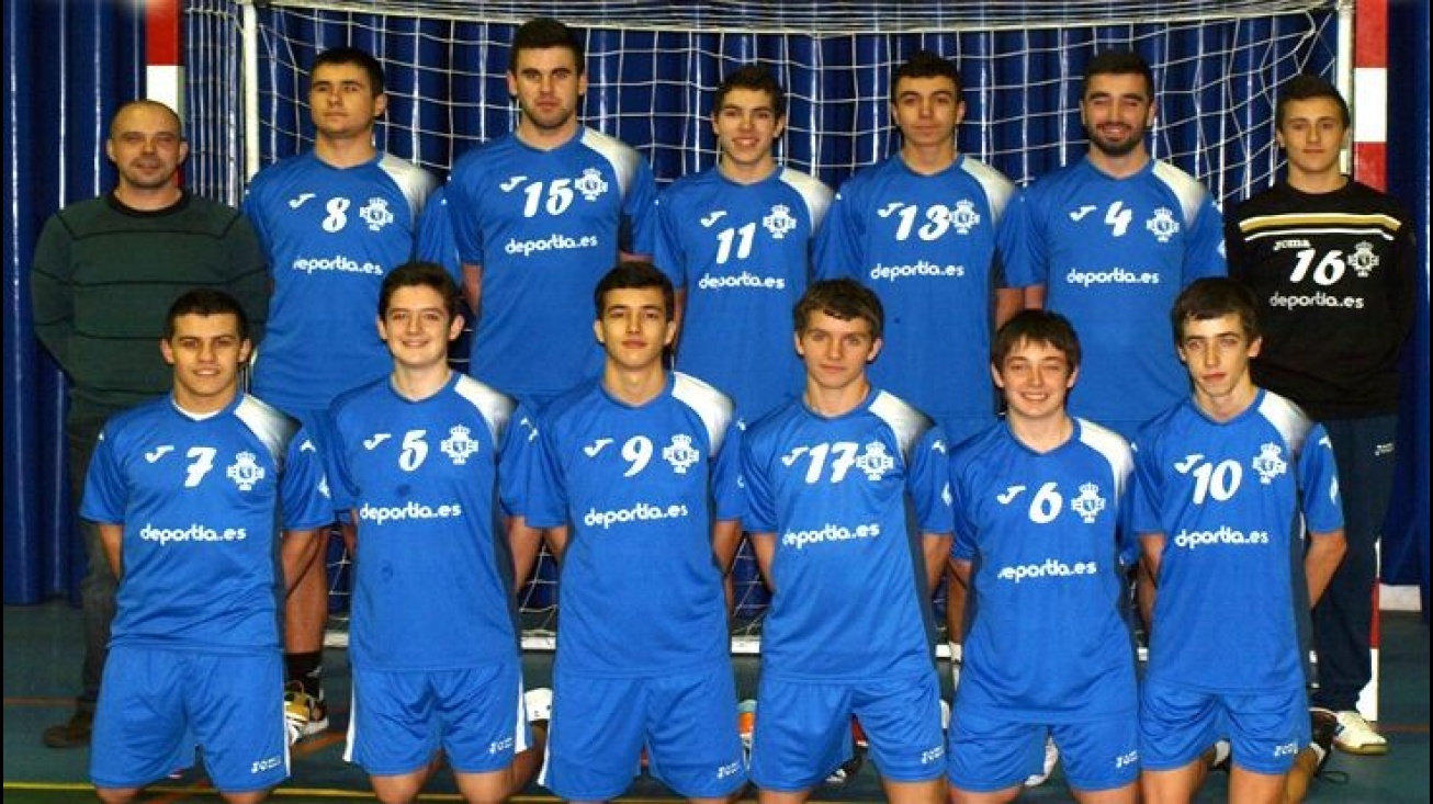 Equipo juvenil del Balonmano Manzanares 2012-2013