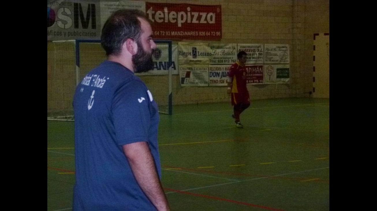 Quique Soto, entrenador del Manzanares FS