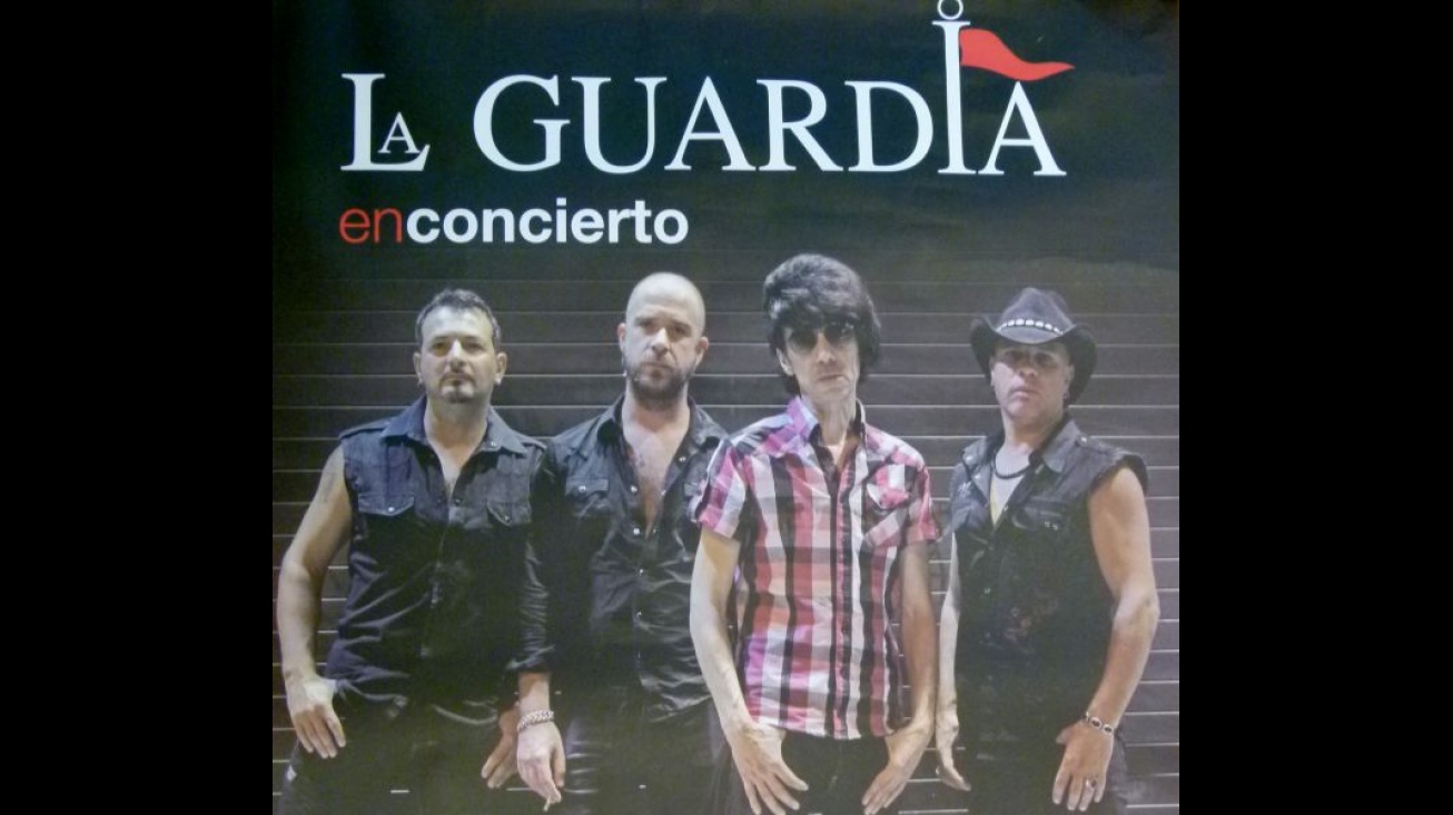 Cartel anunciador del concierto de "La Guardia"