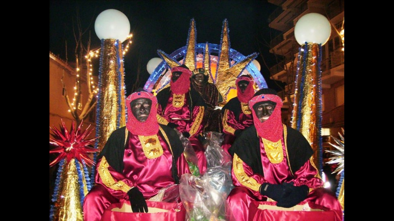 Carroza de Baltasar en 2013