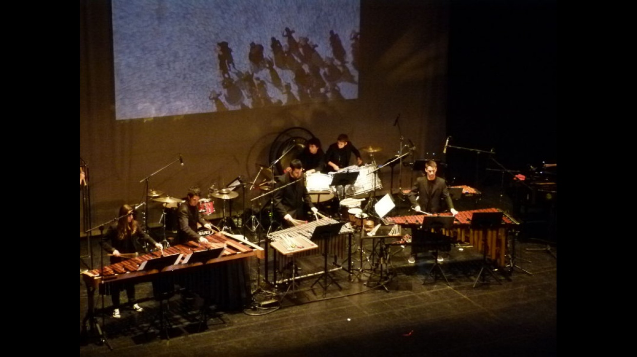 Actuación de Perkuken en el Gran Teatro