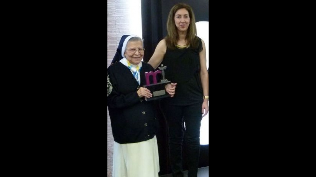 Madre Marta recibió el año pasado el Premio Mujer en Manzanares