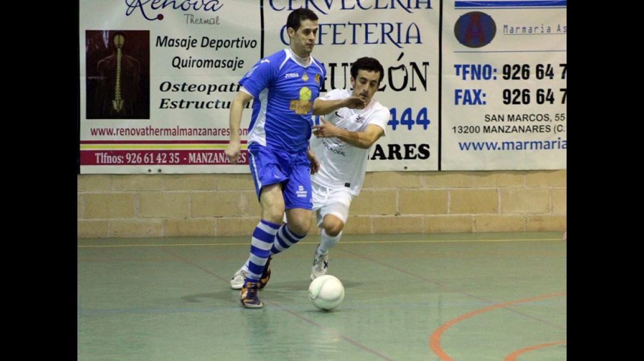 El Manzanares FS alcanzó el liderato tras ganar al Navalmoral. Foto: Miguel Camacho  Macías (facebook)